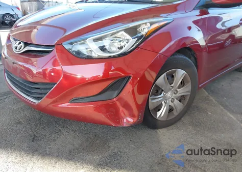 2016 Hyundai Elantra Se from USA, damaged, VIN 5NPDH4AE5GH778920